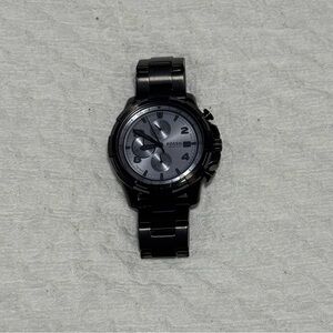 Fossil Black and Gray Chronograph Watch
